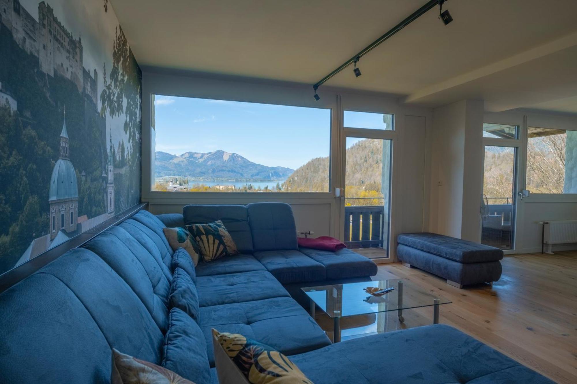 Wolfgangsee Appartements ชตรอเบิล ภายนอก รูปภาพ