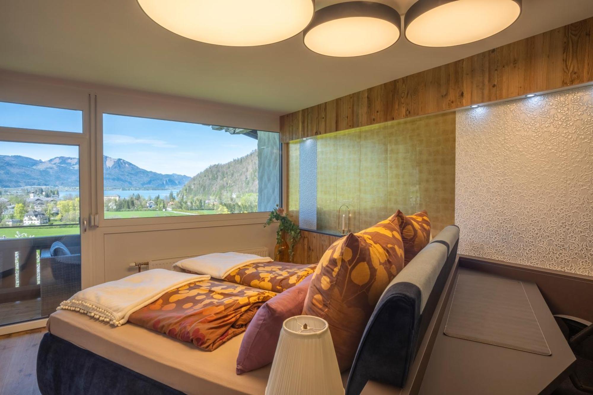 Wolfgangsee Appartements ชตรอเบิล ภายนอก รูปภาพ