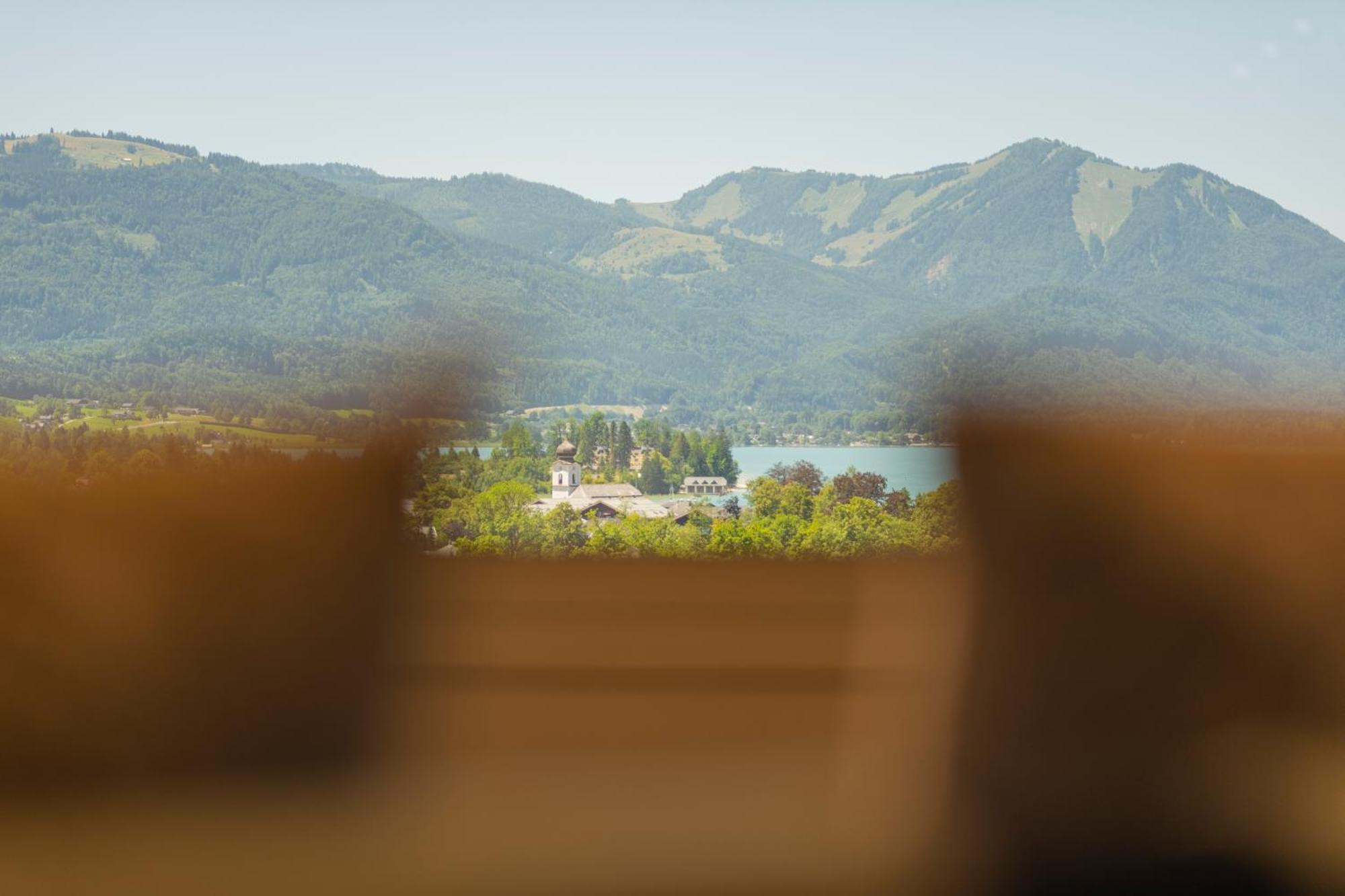 Wolfgangsee Appartements ชตรอเบิล ภายนอก รูปภาพ