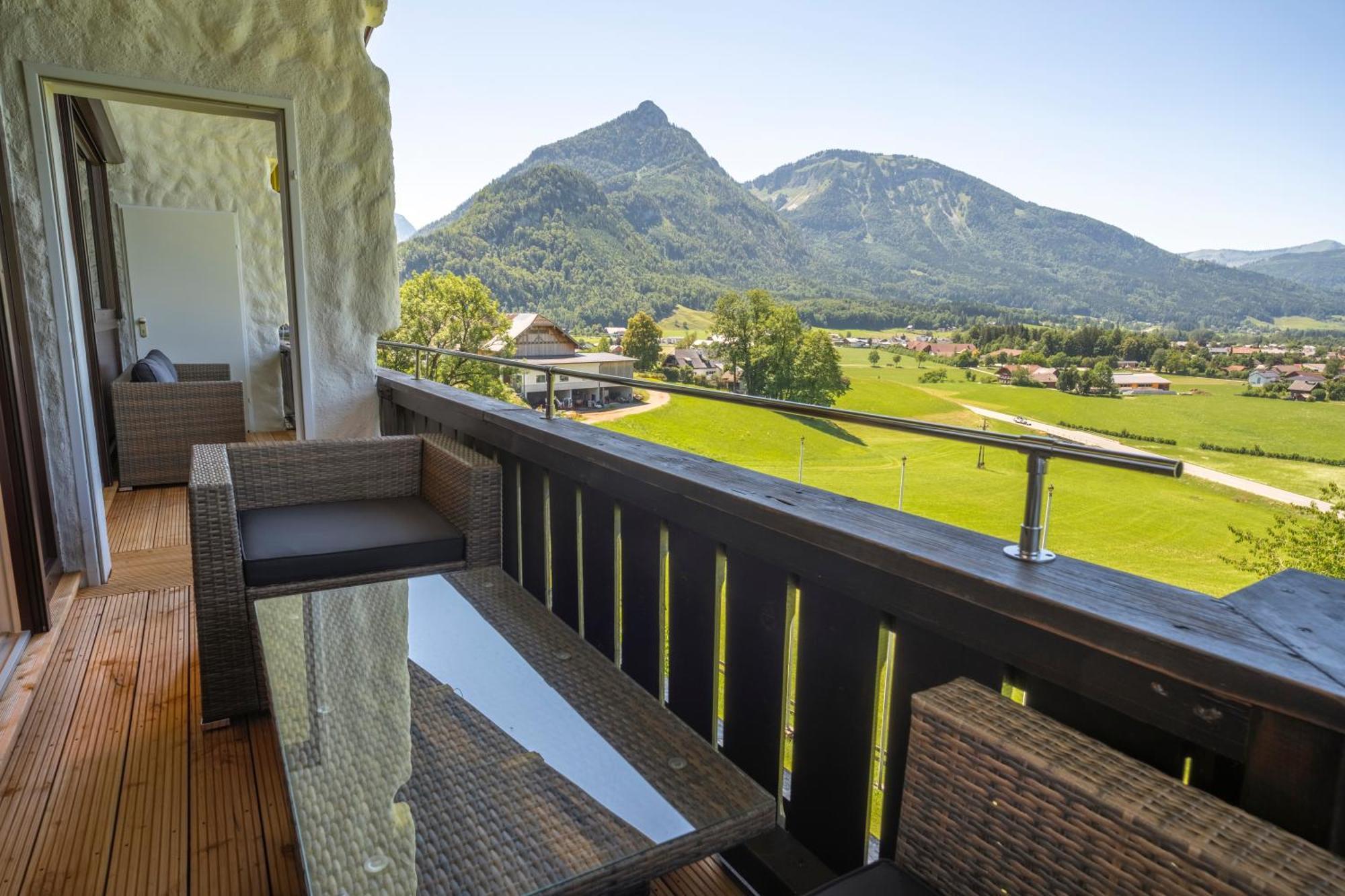 Wolfgangsee Appartements ชตรอเบิล ภายนอก รูปภาพ