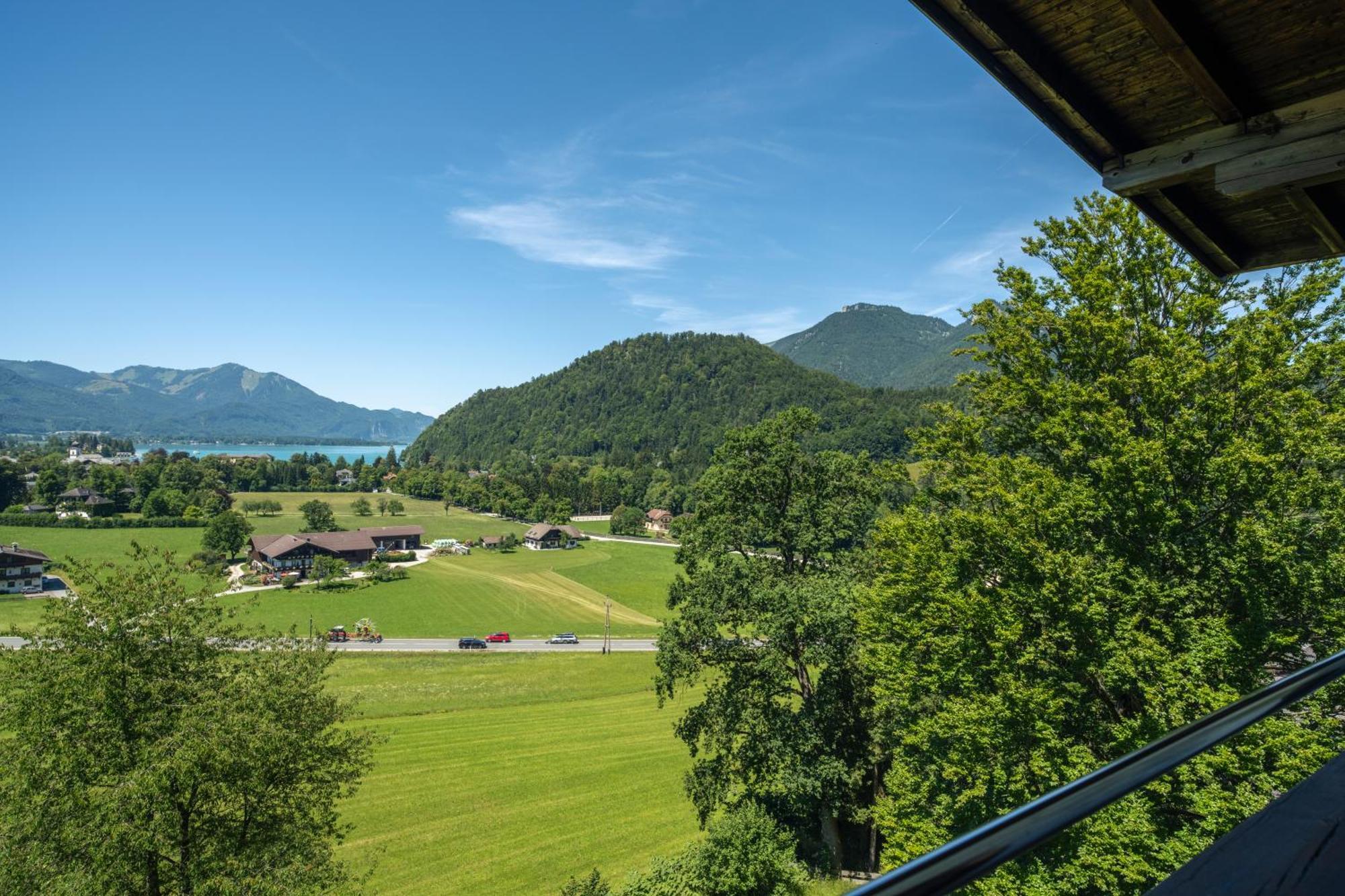 Wolfgangsee Appartements ชตรอเบิล ภายนอก รูปภาพ